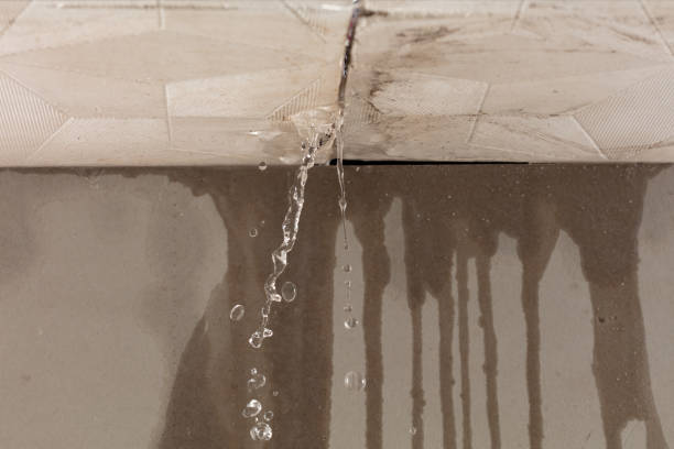 Professional Sewage Cleanup technician working in Bath, IN